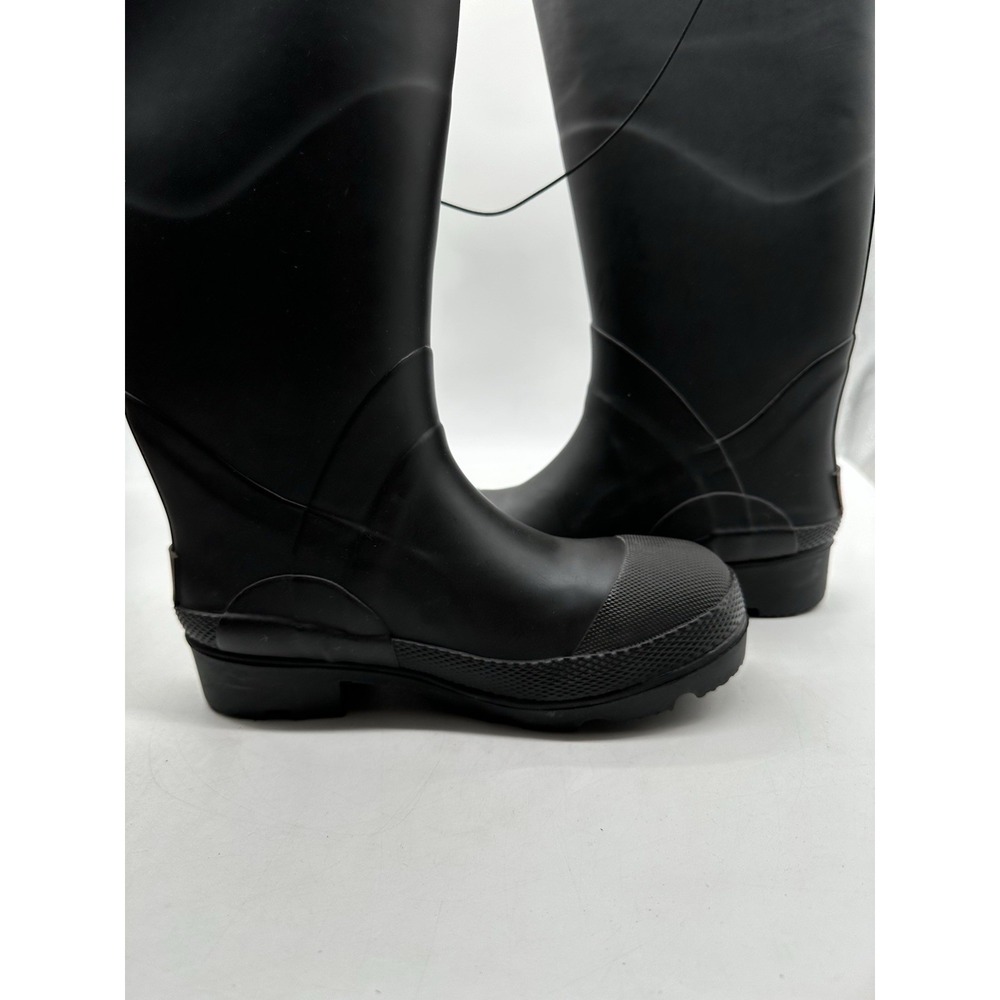 Brazos Men's Black Waterproof Rain Work Steel Toe Boots Size 6 D, FWBWRB1035 - Picture 7 of 7